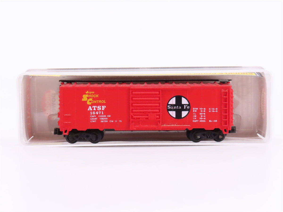 N Scale Model Power 83438 ATSF Santa Fe 40&#39; Boxcar #16471