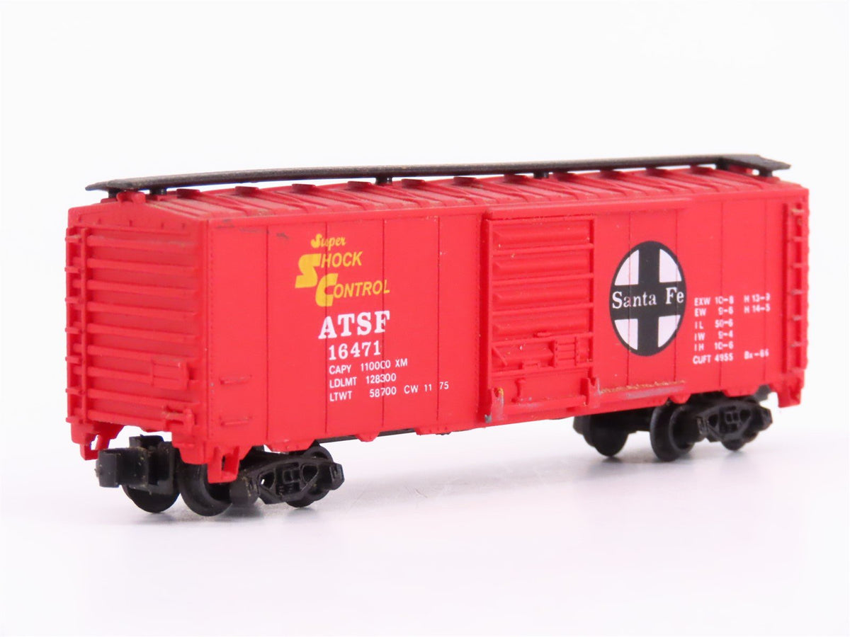 N Scale Model Power 83438 ATSF Santa Fe 40&#39; Boxcar #16471