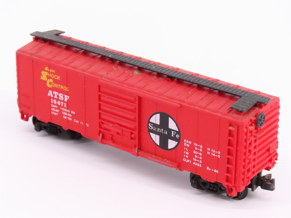 N Scale Model Power 83438 ATSF Santa Fe 40&#39; Boxcar #16471