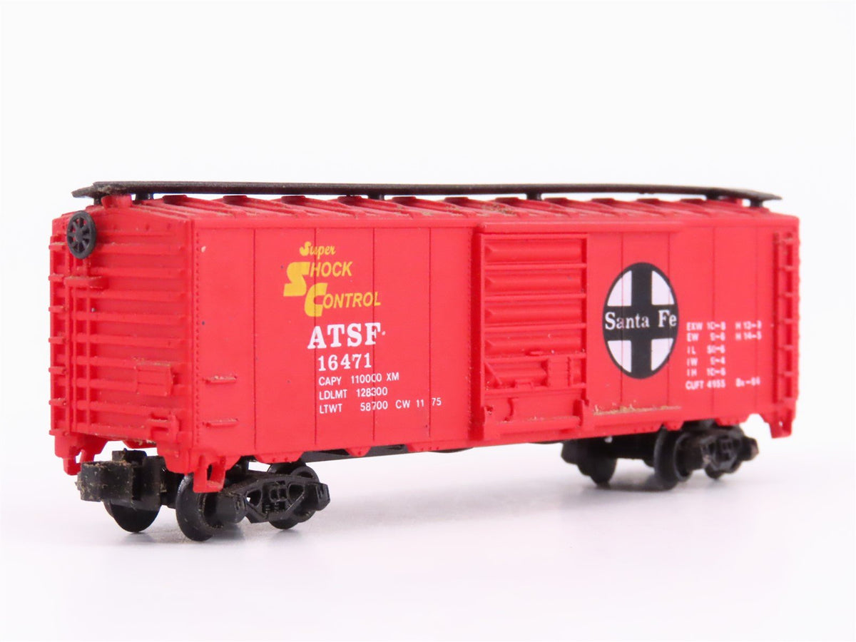 N Scale Model Power 83438 ATSF Santa Fe 40&#39; Boxcar #16471