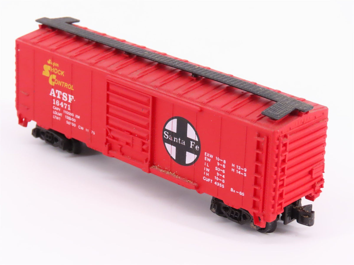 N Scale Model Power 83438 ATSF Santa Fe 40&#39; Boxcar #16471