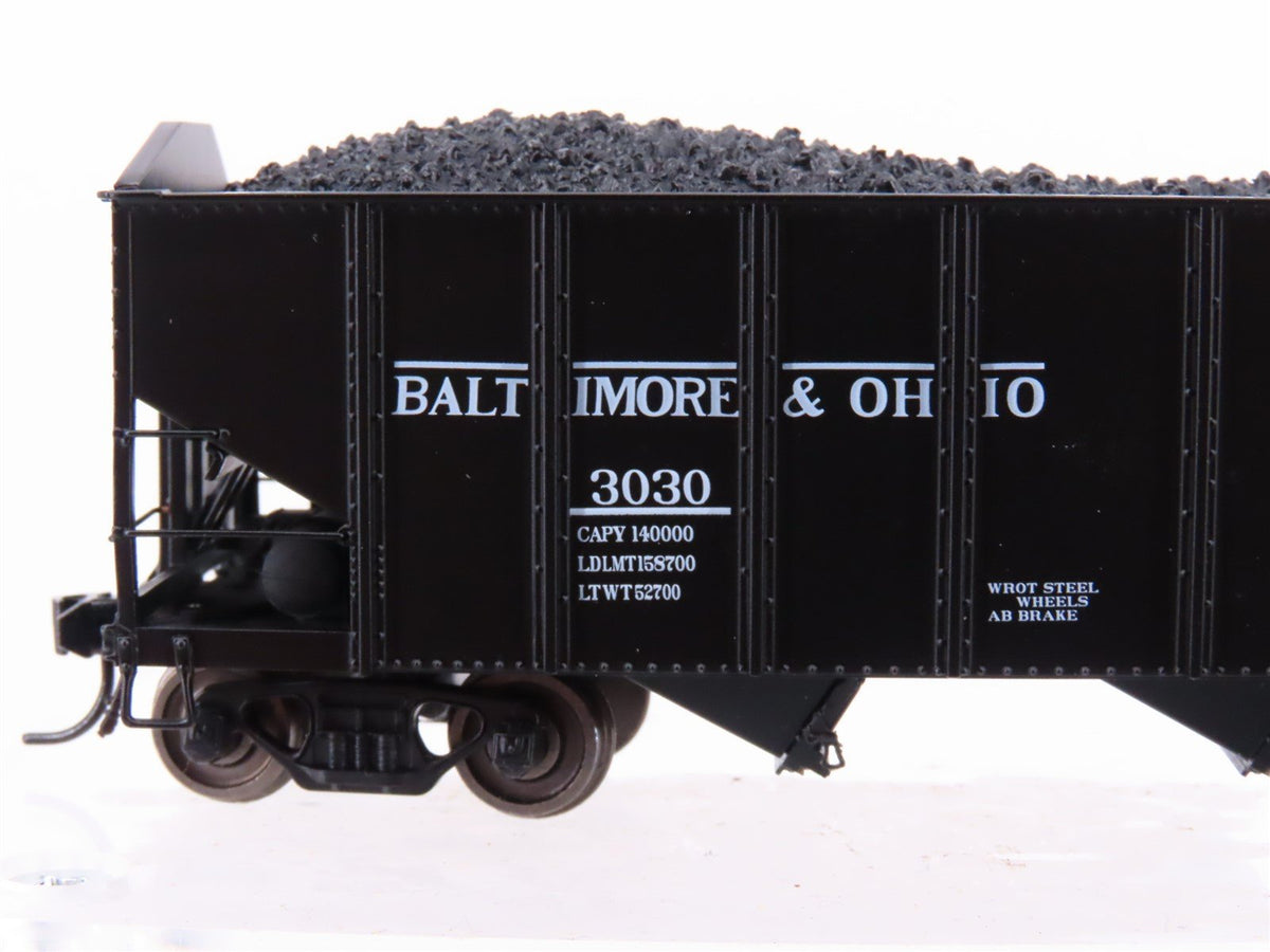 HO Scale Broadway Limited Imports 5627 B&amp;O Baltimore &amp; Ohio 3-Bay Hopper 6-Pack