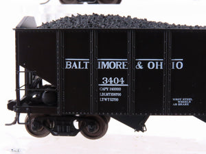 HO Scale Broadway Limited Imports 5627 B&O Baltimore & Ohio 3-Bay Hopper 6-Pack