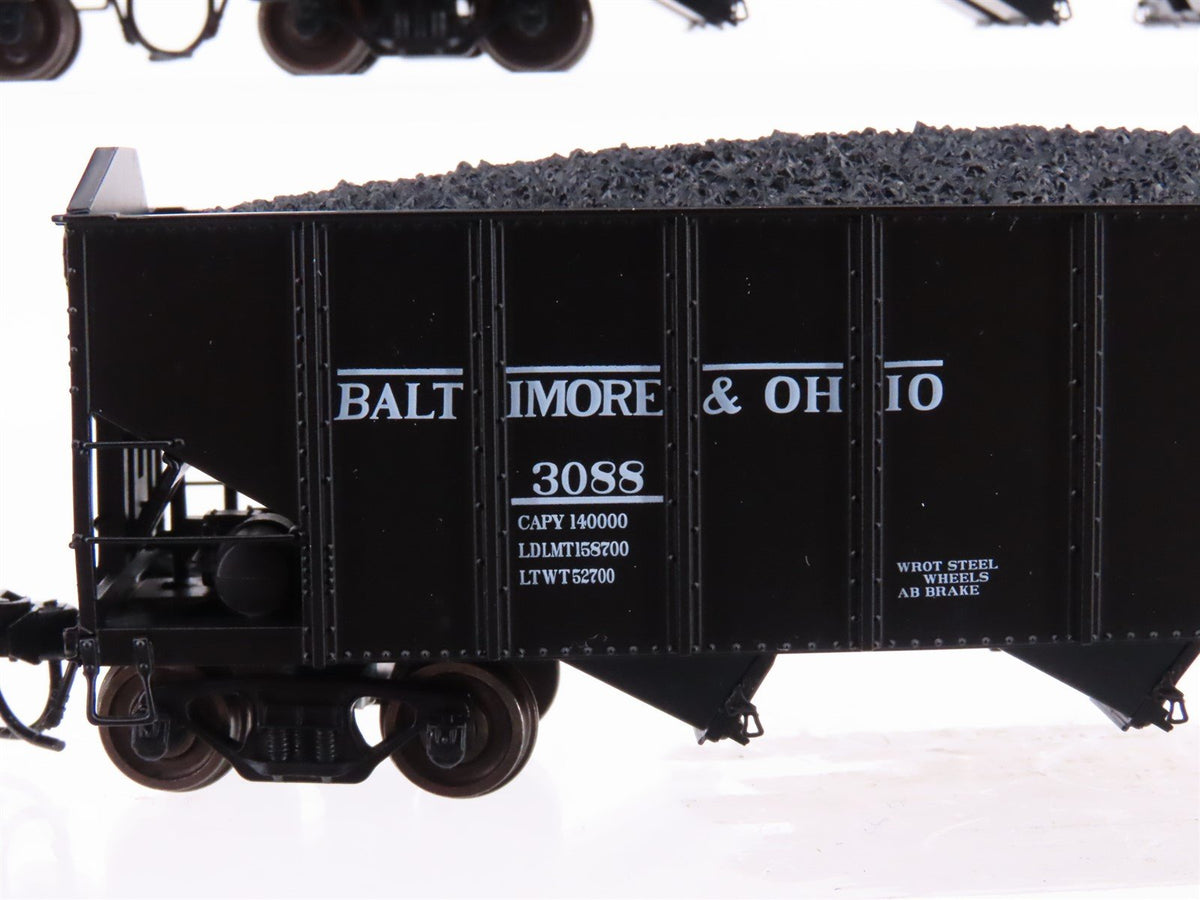 HO Scale Broadway Limited Imports 5627 B&amp;O Baltimore &amp; Ohio 3-Bay Hopper 6-Pack