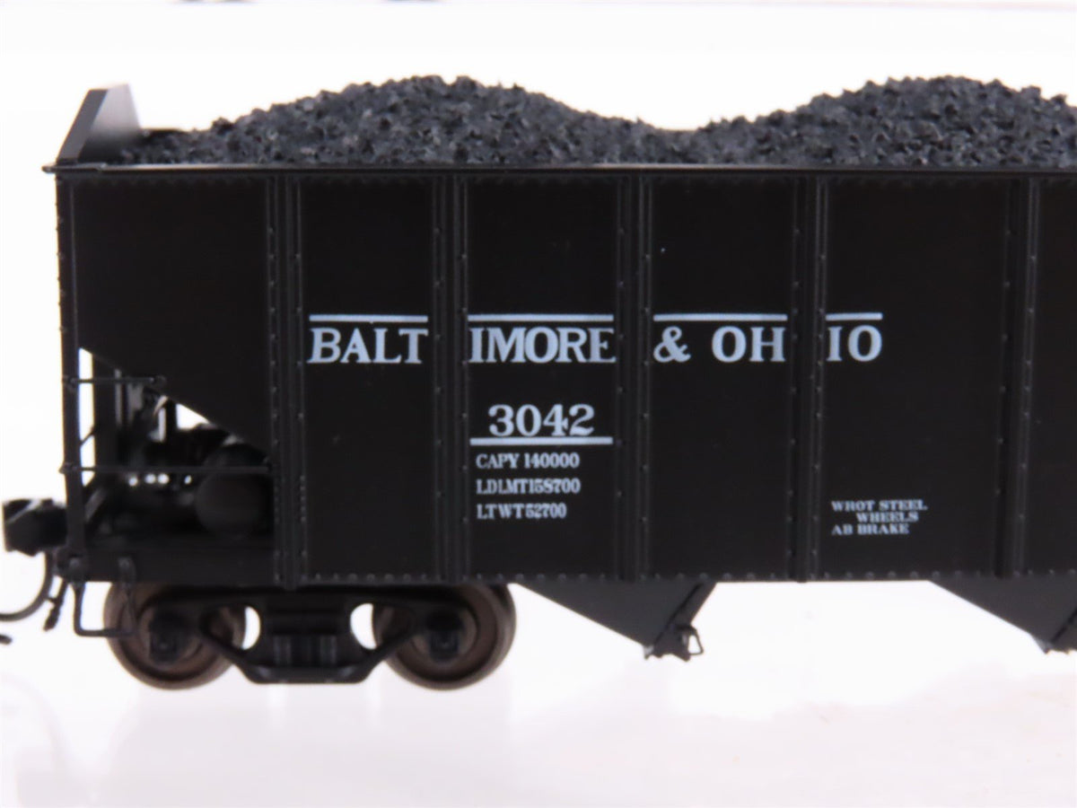 HO Scale Broadway Limited Imports 5627 B&amp;O Baltimore &amp; Ohio 3-Bay Hopper 6-Pack