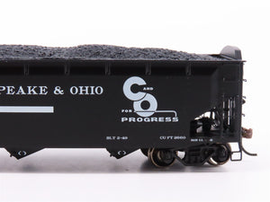 HO Scale Athearn ATH70290 C&O Chesapeake & Ohio 40' 3-Bay Open Hopper 4-Pack