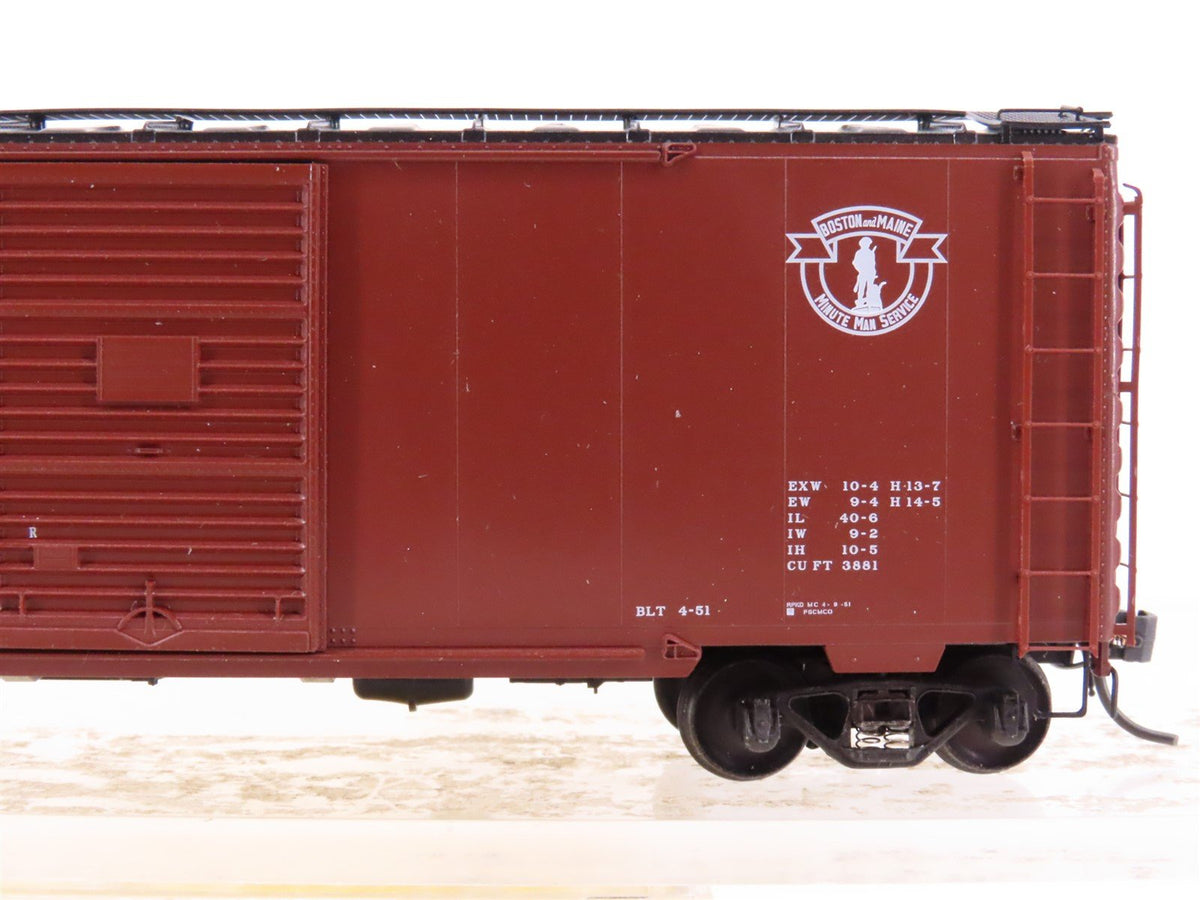 HO Scale Kadee 4802 BM Boston &amp; Maine Railroad 40&#39; Single Door Box Car #75249