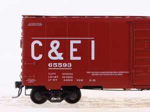 HO Scale Kadee 4030 C&EI Chicago & Eastern Illinois Railroad 40' Box Car #65593