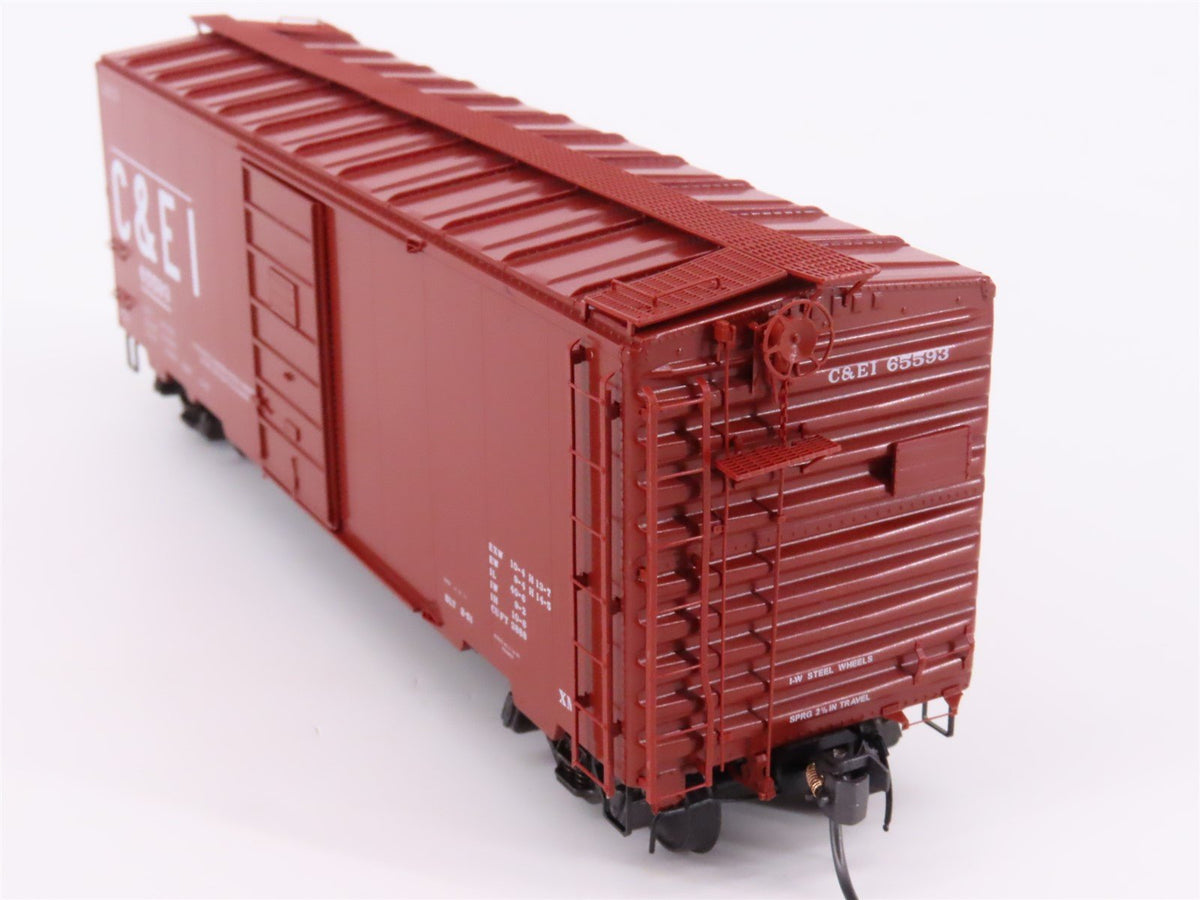 HO Scale Kadee 4030 C&amp;EI Chicago &amp; Eastern Illinois Railroad 40&#39; Box Car #65593