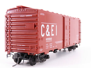 HO Scale Kadee 4030 C&EI Chicago & Eastern Illinois Railroad 40' Box Car #65593