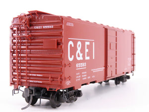 HO Scale Kadee 4030 C&EI Chicago & Eastern Illinois Railroad 40' Box Car #65593