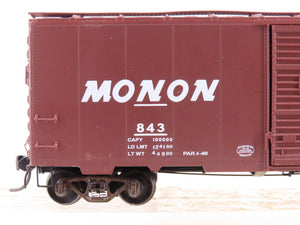 HO Scale Kadee 4013 Monon Railroad The Hoosier Line 40' Single Door Box Car #843