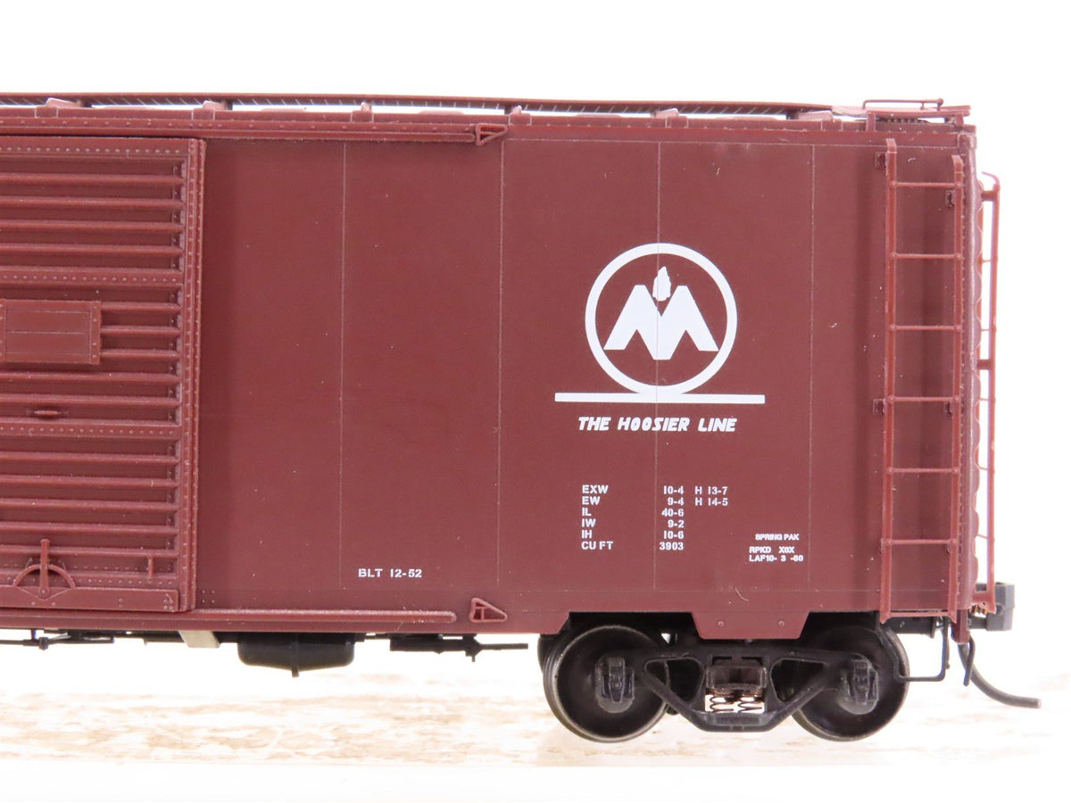 HO Scale Kadee 4013 Monon Railroad The Hoosier Line 40&#39; Single Door Box Car #843