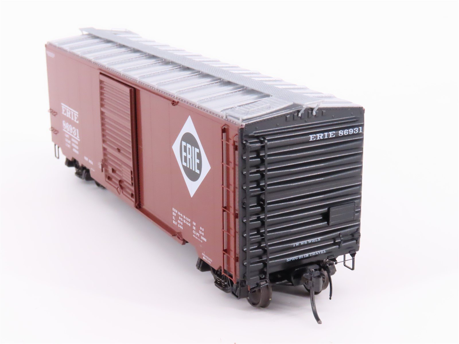 HO Scale Kadee 4907 ERIE Railroad 40' Single Door Box Car #86931
