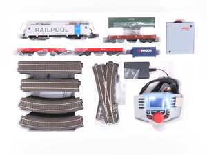 HO Scale Marklin 29450 Container Train Stater Electric Locomotive Set