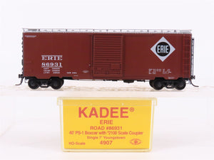 HO Scale Kadee 4907 ERIE Railroad 40' Single Door Box Car #86931