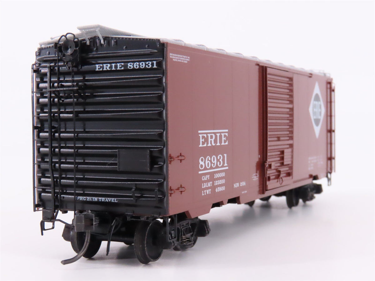 HO Scale Kadee 4907 ERIE Railroad 40&#39; Single Door Box Car #86931