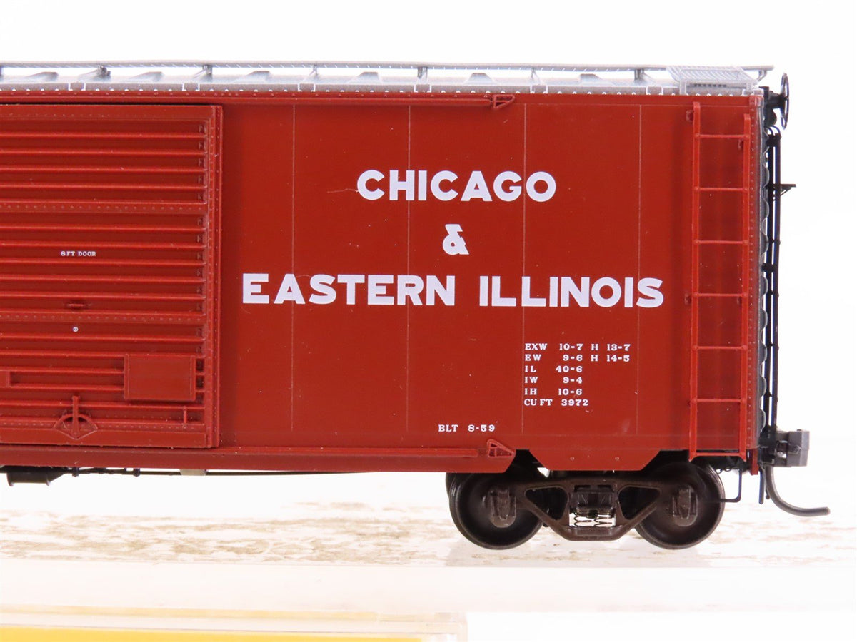 HO Scale Kadee 5209 C&amp;EI Chicago &amp; Eastern Illinois Railroad 40&#39; Box Car #66844