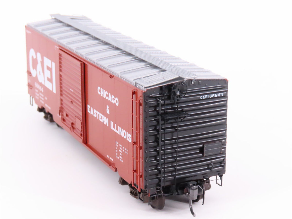 HO Scale Kadee 5209 C&amp;EI Chicago &amp; Eastern Illinois Railroad 40&#39; Box Car #66844