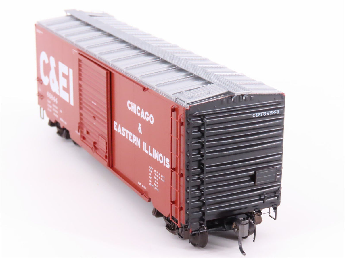 HO Scale Kadee 5209 C&amp;EI Chicago &amp; Eastern Illinois Railroad 40&#39; Box Car #66844