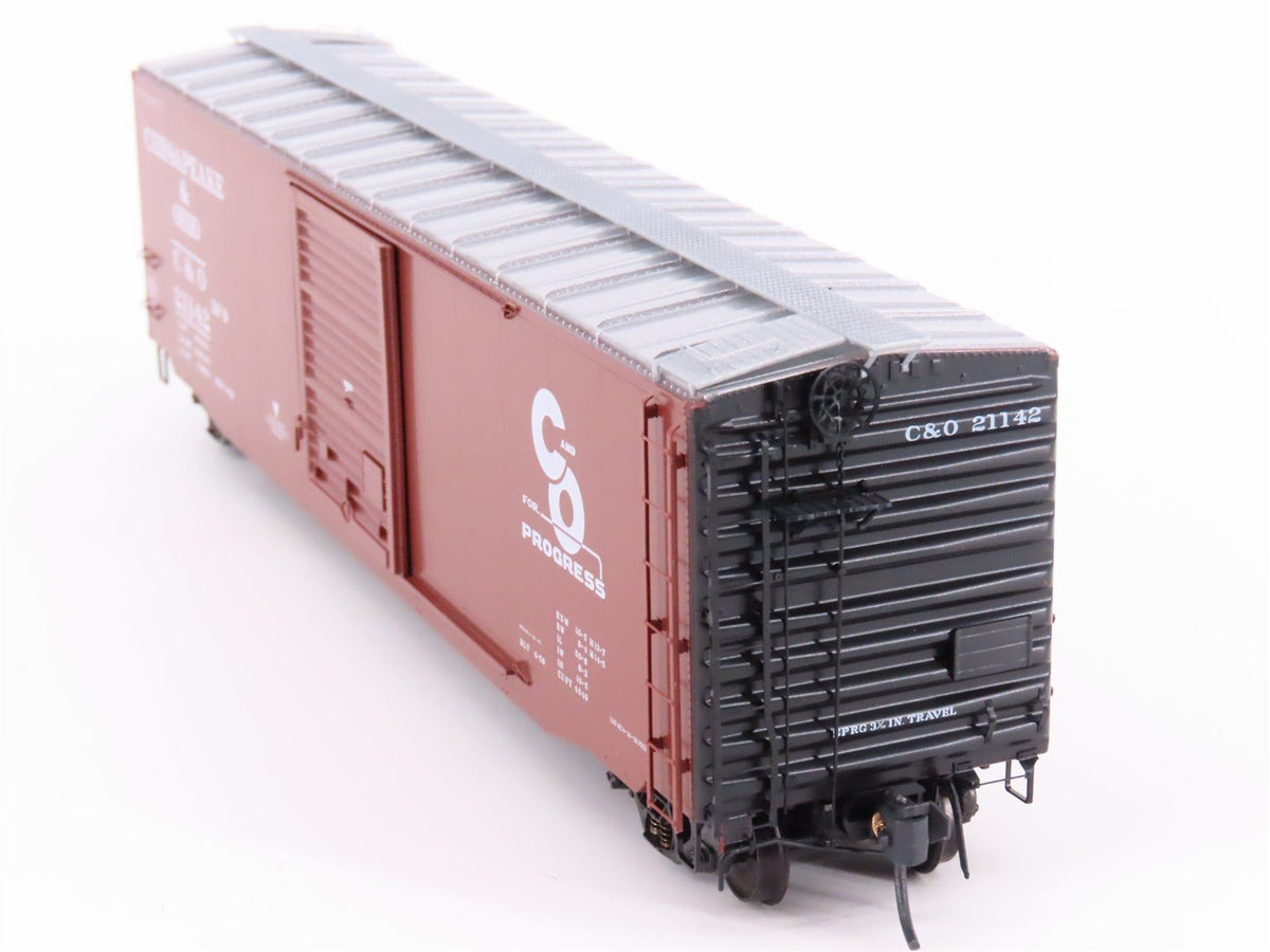 HO Scale Kadee 6004 C&amp;O Chesapeake &amp; Ohio 50&#39; Single Door Box Car #21142