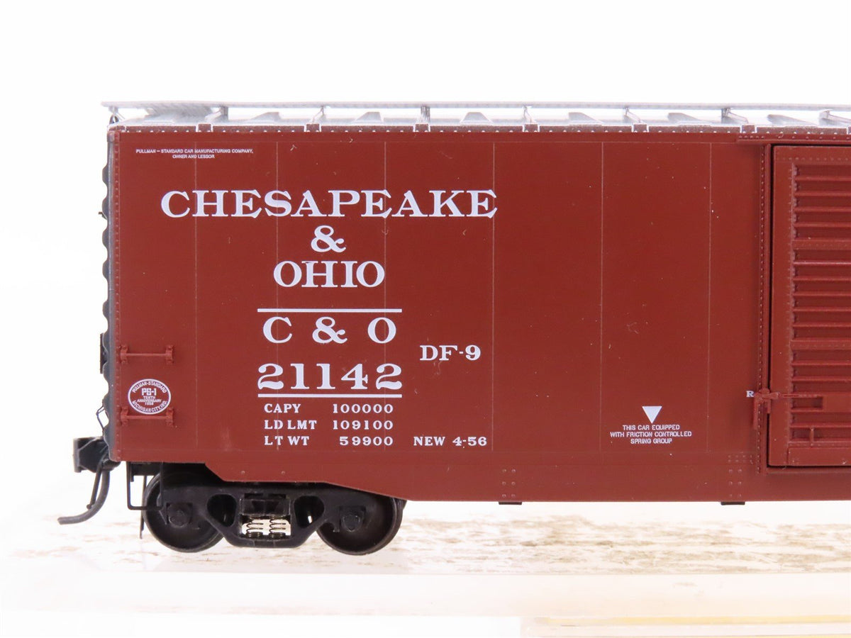 HO Scale Kadee 6004 C&amp;O Chesapeake &amp; Ohio 50&#39; Single Door Box Car #21142