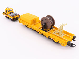 HO Scale Marklin 39940 DB Two-Way Unimog w/Catenary Installation Flatcar