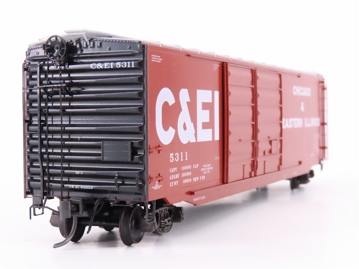 HO Scale Kadee 6704 C&amp;EI Chicago &amp; Eastern Illinois Railroad 50&#39; Box Car #5311