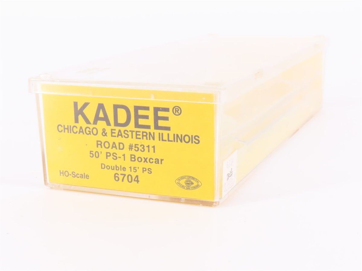 HO Scale Kadee 6704 C&amp;EI Chicago &amp; Eastern Illinois Railroad 50&#39; Box Car #5311