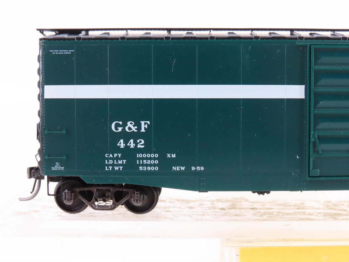 HO Scale Kadee 6115 G&amp;F Georgia &amp; Florida Railroad 50&#39; Single Door Box Car #442