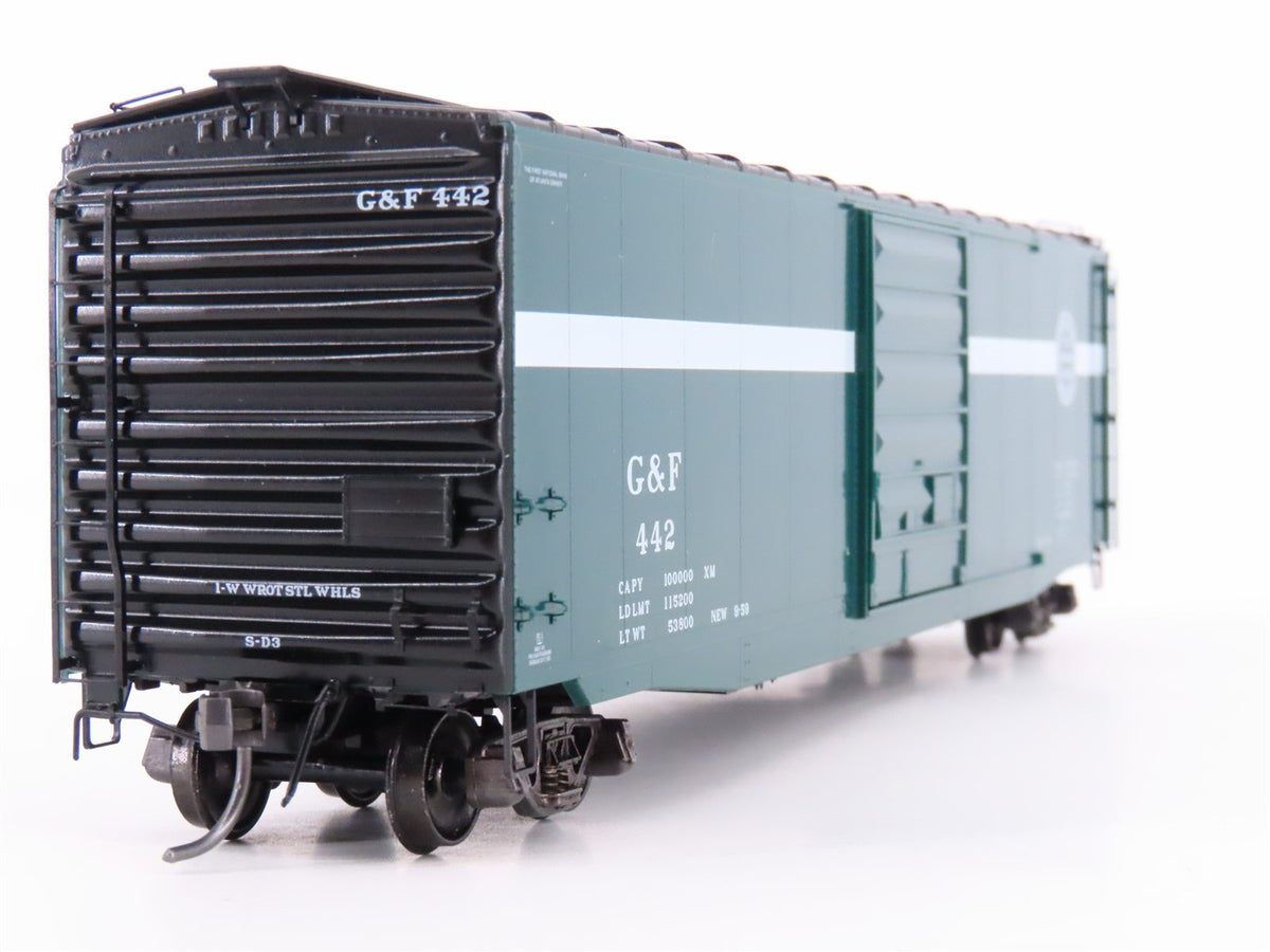 HO Scale Kadee 6115 G&amp;F Georgia &amp; Florida Railroad 50&#39; Single Door Box Car #442