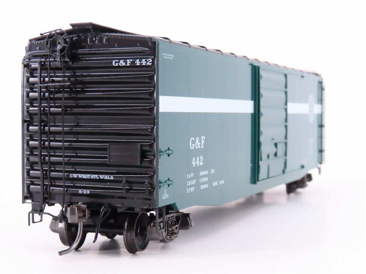 HO Scale Kadee 6115 G&amp;F Georgia &amp; Florida Railroad 50&#39; Single Door Box Car #442