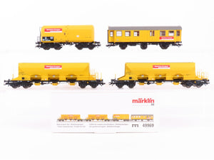 HO Scale Marklin 49969 German Rail Track Laying Group Freight Car Set