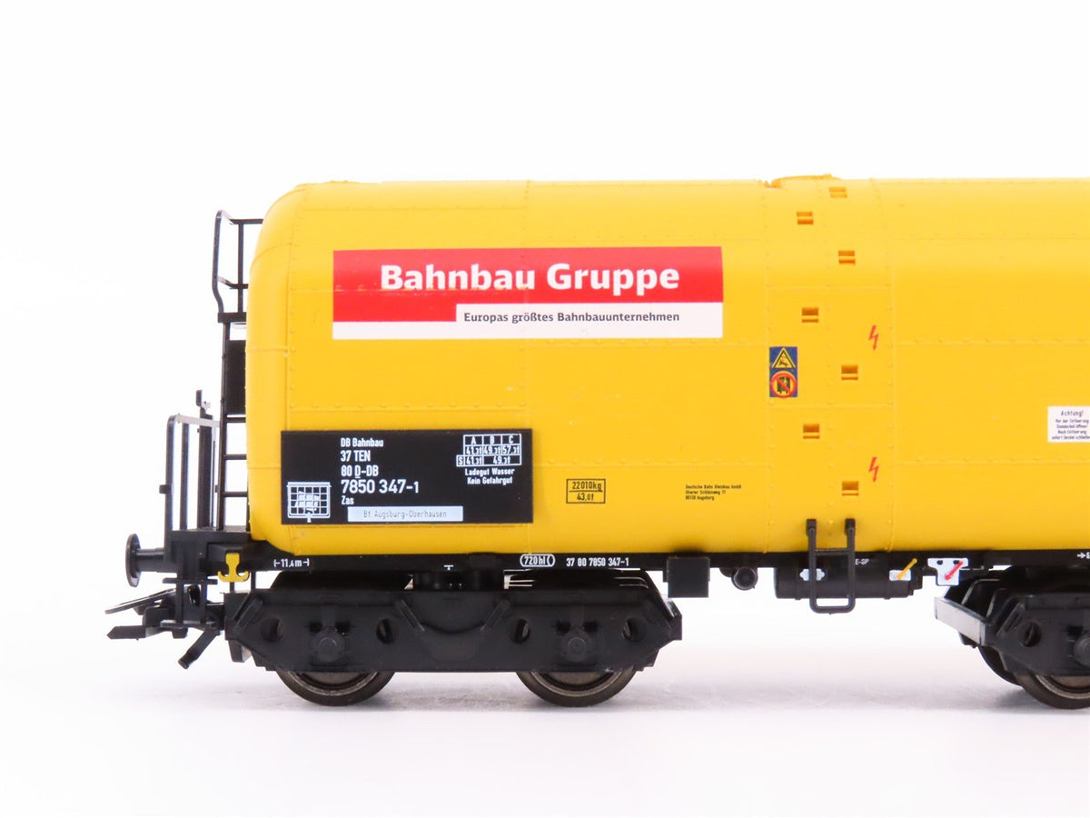 HO Scale Marklin 49969 German Rail Track Laying Group Freight Car Set