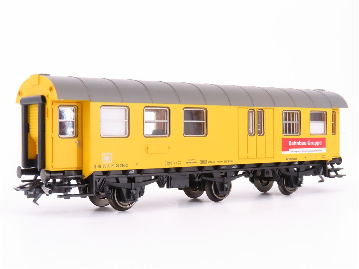 HO Scale Marklin 49969 German Rail Track Laying Group Freight Car Set