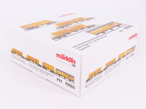 HO Scale Marklin 49969 German Rail Track Laying Group Freight Car Set