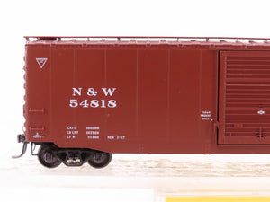 HO Scale Kadee 6016 N&W Norfolk & Western 50' Single Door Box Car #54818