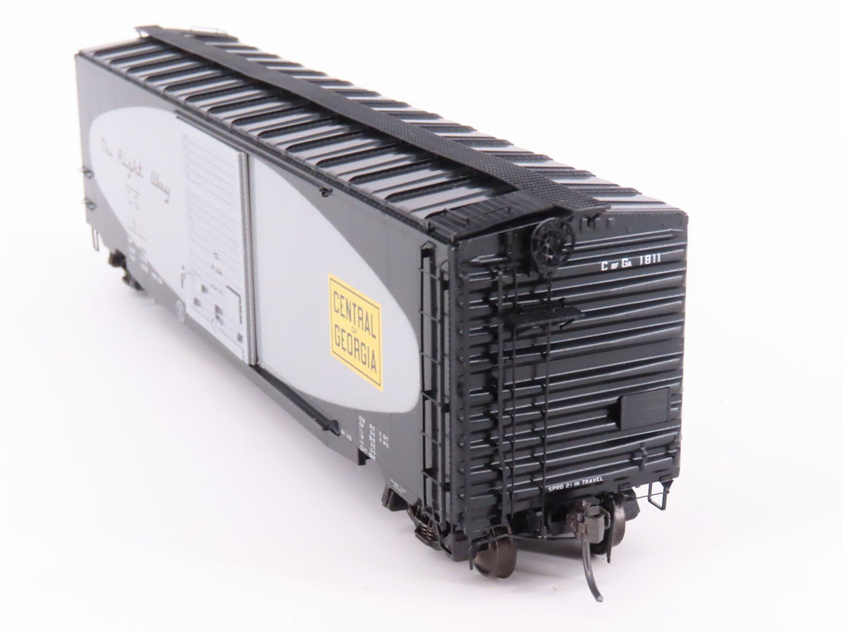 HO Scale Kadee 6204 CG Central of Georgia Railroad 50&#39; Single Door Box Car #1811