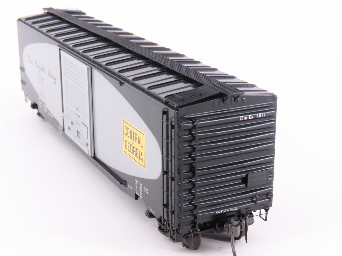 HO Scale Kadee 6204 CG Central of Georgia Railroad 50&#39; Single Door Box Car #1811