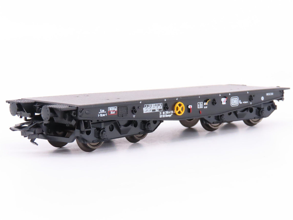 HO Scale Marklin 48757 DB German Federal 650 Ton Heavy Duty Flatcar #3994112-2