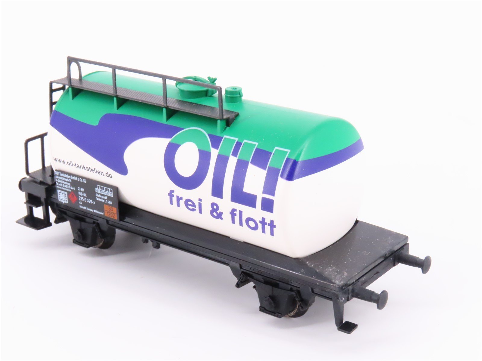 HO Scale Marklin 44402 Private Petroleum Oil Tank Car #7350399-3