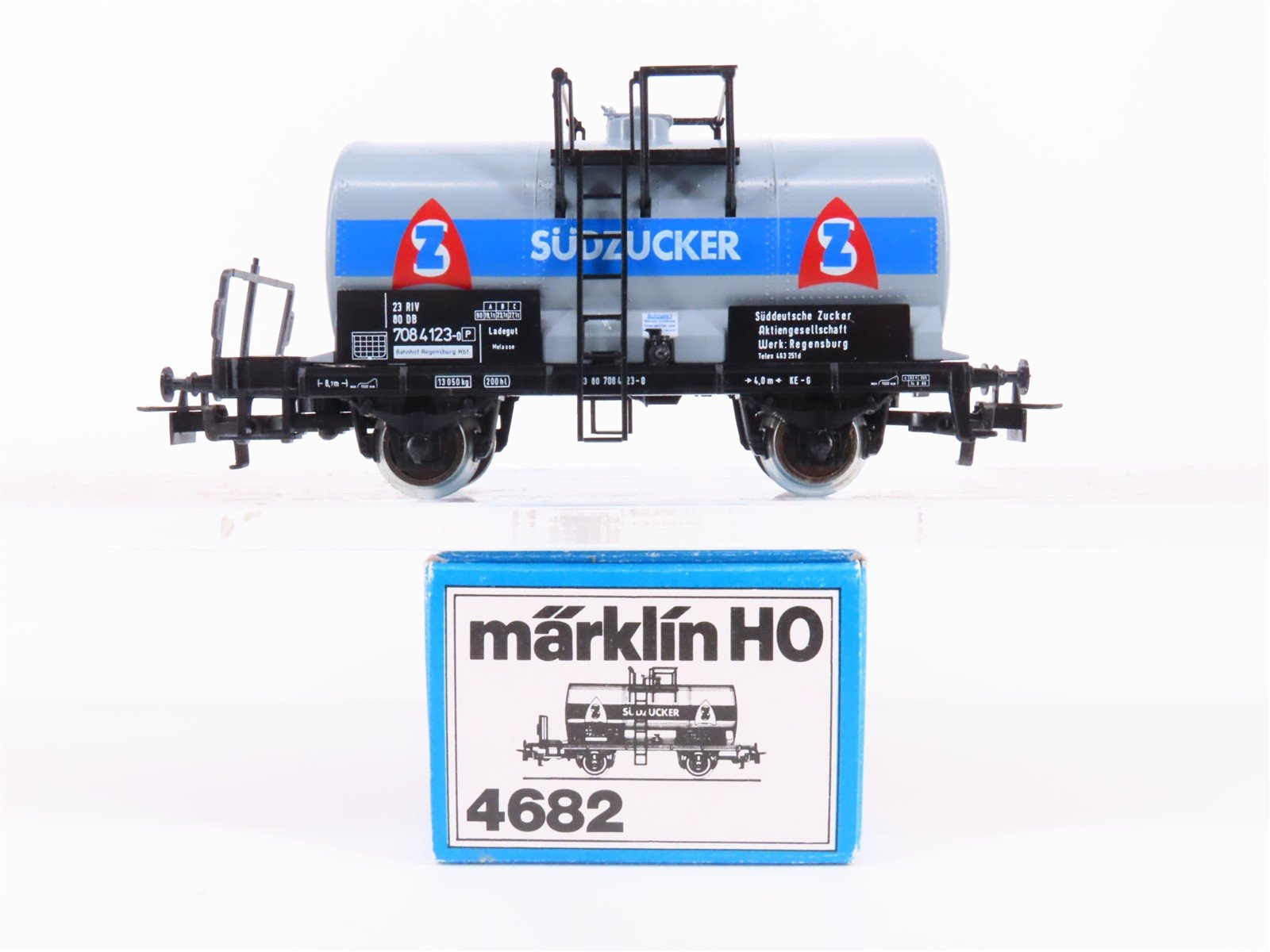 HO Scale Marklin 4682 Sudzucker Tank Car #7084123