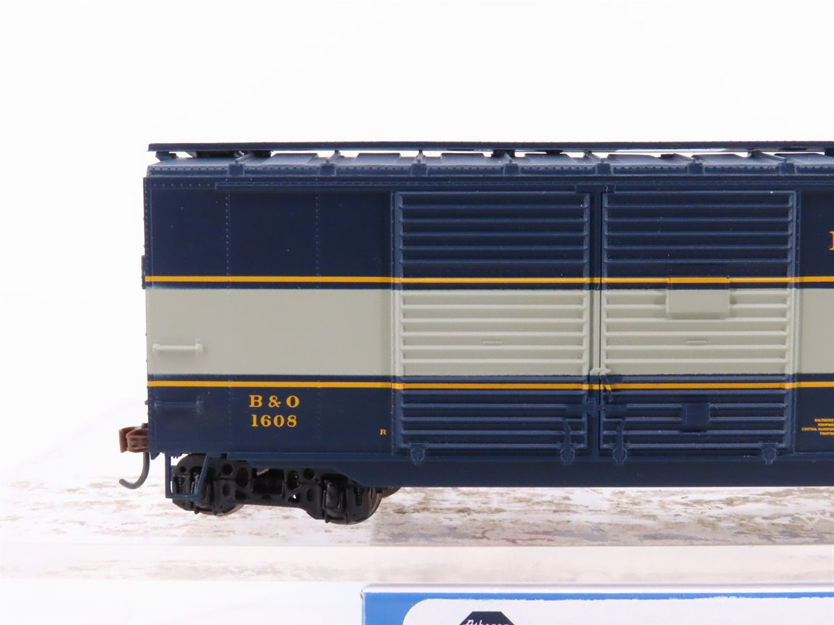 HO Scale Athearn ATH72618 B&amp;O Baltimore &amp; Ohio 40&#39; Express Box Car #1608