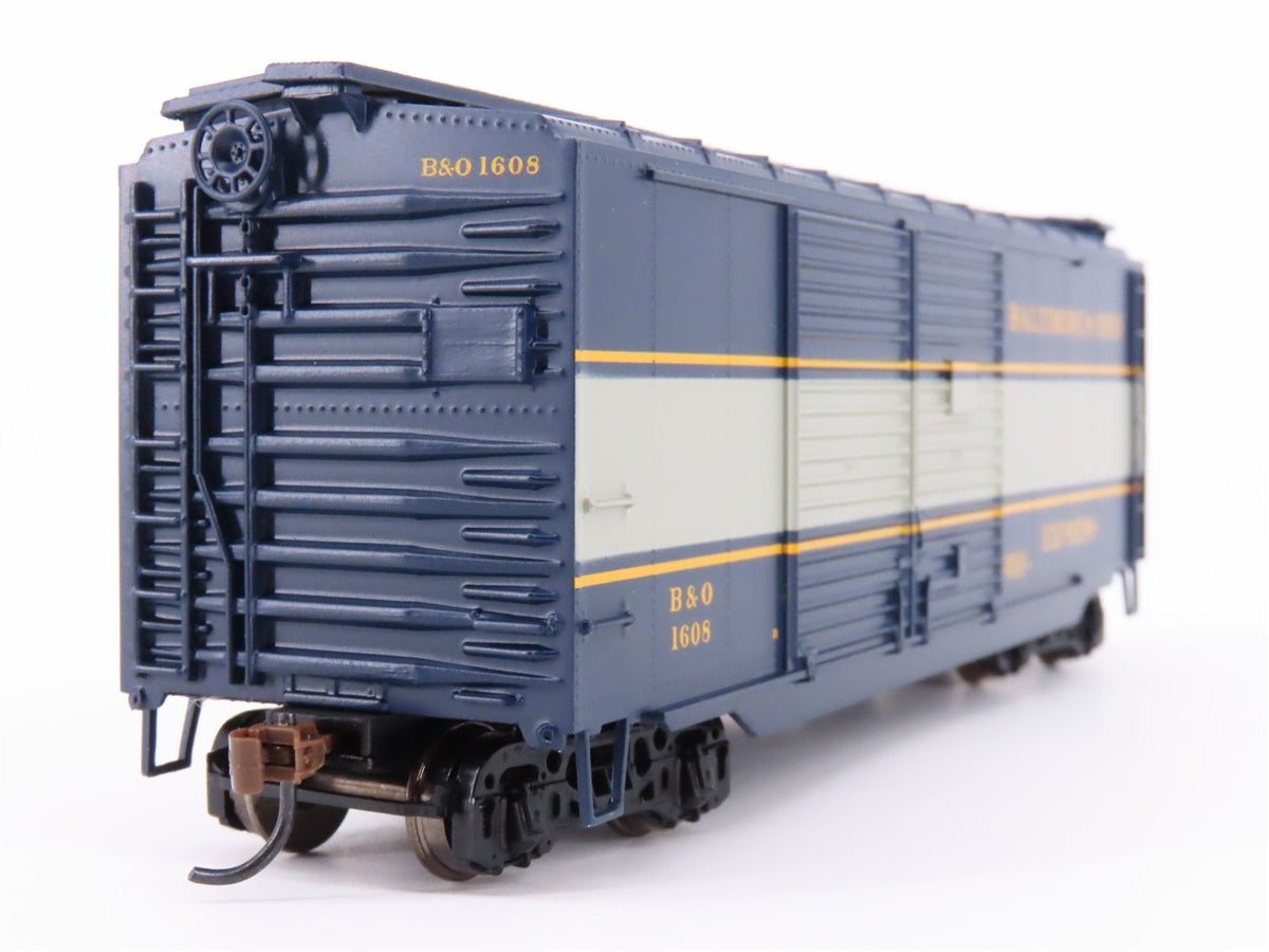 HO Scale Athearn ATH72618 B&amp;O Baltimore &amp; Ohio 40&#39; Express Box Car #1608