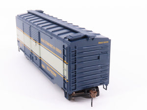 HO Scale Athearn ATH72618 B&O Baltimore & Ohio 40' Express Box Car #1608