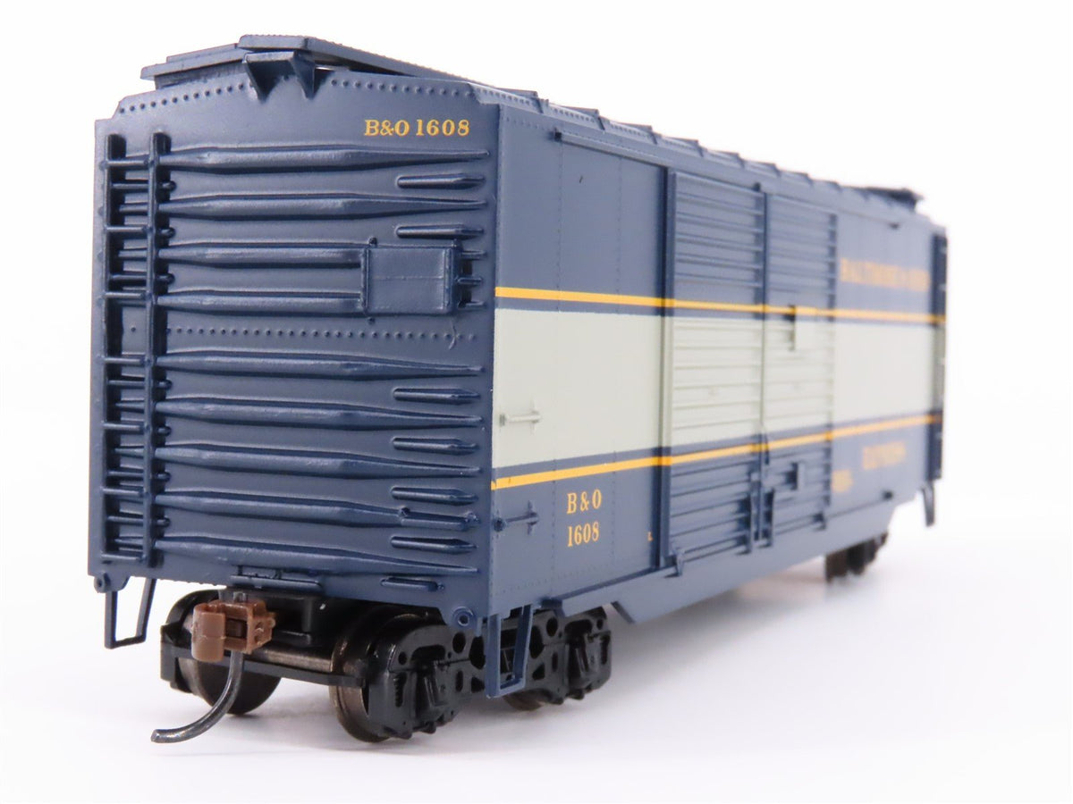 HO Scale Athearn ATH72618 B&amp;O Baltimore &amp; Ohio 40&#39; Express Box Car #1608