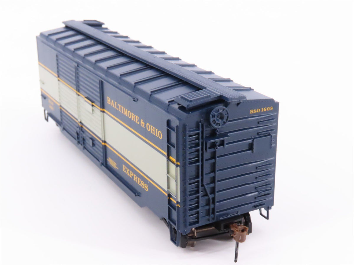 HO Scale Athearn ATH72618 B&amp;O Baltimore &amp; Ohio 40&#39; Express Box Car #1608