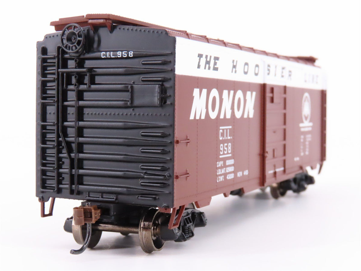 HO Scale Athearn ATH73580 CIL Monon Hoosier Line 40&#39; Single Door Box Car #958