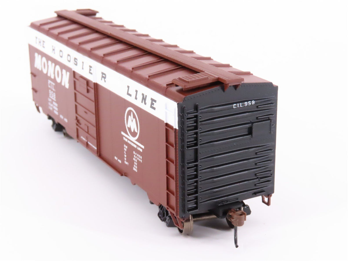 HO Scale Athearn ATH73580 CIL Monon Hoosier Line 40&#39; Single Door Box Car #958