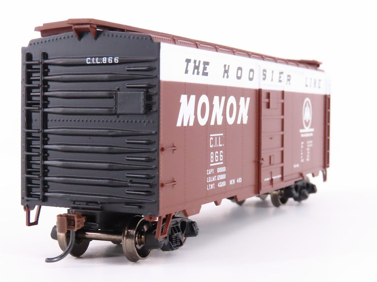 HO Scale Athearn ATH73578 CIL Monon Hoosier Line 40&#39; Single Door Box Car #866